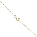 9ct Yellow Gold 0.50ct Diamond Heart Pendant and Chain 18"