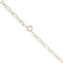 9ct Yellow Gold Paperclip Fancy Chain 18"
