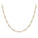 9ct Yellow Gold Figaro Chain 24"