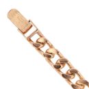 9ct Yellow Gold ID Curb Bracelet 7.5"