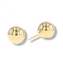 9ct Yellow Gold 4mm Ball Stud Earrings