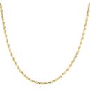 9ct Yellow Gold Rope Chain 24"
