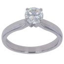 Platinum 0.75ct Diamond Solitaire Ring