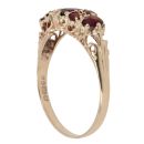 9ct Yellow Gold Garnet Ring