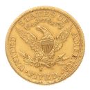 1900-S Liberty Head USA 5 Dollars Coin