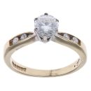 9ct Yellow Gold 0.55ct Brilliant Cut Diamond Solitaire Ring