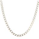 9ct Yellow Gold Curb Chain 20"