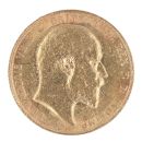 1910 George V Large Head UK Full Sovereign Coin