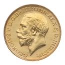 1927 George V Large Head South Africa Full Sovereign Coin