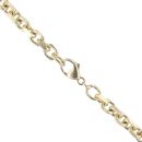 14ct Yellow Gold Square Belcher Chain 20"