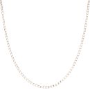 9ct Yellow Gold Square Curb Chain 18"