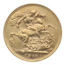 1911 George V Large Head UK Full Sovereign Coin