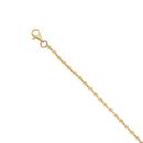 22ct Yellow Gold Eternity Bead Bracelet 6.5"