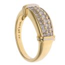 18ct Yellow Gold 0.50ct Brilliant Cut Diamond Fancy Ring