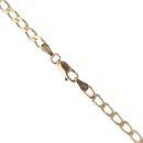 9ct Yellow Gold Curb Chain 18"
