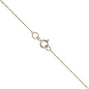 9ct Yellow Gold Citrine Drop Pendant and Chain 18"