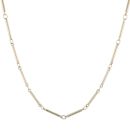 9ct Yellow Gold Bar Link Chain 30"