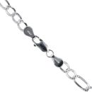 Silver Figaro Chain 22"