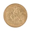 1908 Edward VII Large Head UK Half Sovereign Coin