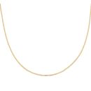 22ct Yellow Gold Flat Milan Chain 16"
