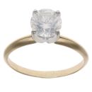 14ct Yellow Gold 1.40ct Brilliant Cut Diamond Solitaire Ring