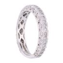 9ct White Gold 0.20ct Diamond Eternity Ring