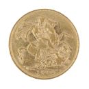 1904 Edward VII Large Head Australia Full Sovereign Coin