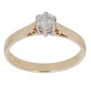 9ct Yellow Gold 0.25ct Brilliant Cut Diamond Solitaire Ring