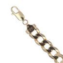9ct Yellow Gold Curb Bracelet 8"
