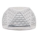 Sterling Silver Pyramid Ring