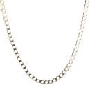 9ct Yellow Gold Curb Chain 20"