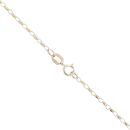9ct Yellow Gold 0.05ct Diamond and Ruby Sword Pendant and Belcher Chain 20"
