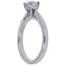 Platinum 0.70ct Brilliant Cut Lab Grown Diamond Solitaire Ring