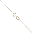 9ct Yellow Gold Cubic Zirconia 'Best Mum' Pendant and Chain 18"