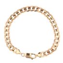 9ct Yellow Gold Curb Bracelet 7.5"