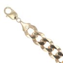 9ct Yellow Gold Curb Bracelet 8"