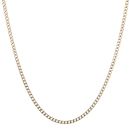 9ct Yellow Gold Curb Chain 18"