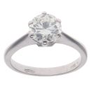18ct White Gold 1.45ct Brilliant Cut Diamond Solitaire Ring