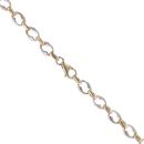 14ct Yellow and White Gold Fancy Chain 22"