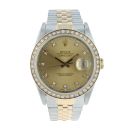 Rolex Custom Datejust Pre Owned Watch Ref 16233