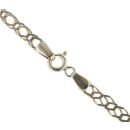 9ct Yellow Gold Double Curb Chain 16"