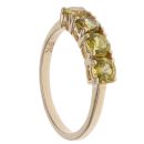 9ct Yellow Gold Yellow Sapphire Four Stone Ring