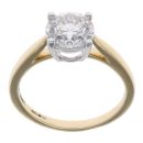 18ct Yellow Gold 2.00ct Brilliant Cut Lab Grown Diamond Solitaire Ring