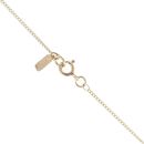 9ct Yellow Gold Amethyst and Pearl Clogau Pendant and Chain 18"