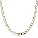9ct Yellow Gold Curb Chain 20"