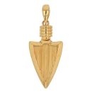 22ct Yellow Gold Shield Pendant
