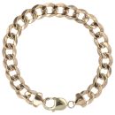 9ct Yellow Gold Curb Bracelet 8.5"