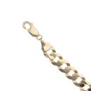 9ct Yellow Gold Curb Bracelet 8"