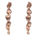 9ct Yellow and Rose Gold Tree Of Life Clogau Hoop Earrings