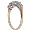 9ct Yellow Gold Cubic Zirconia Five Stone Ring